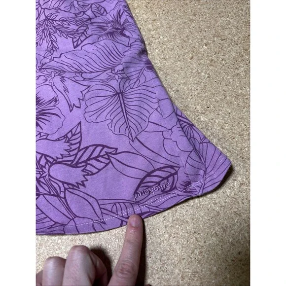 Patagonia Pink Tank Dress Stretchy Strappy Size Large 12 I2 - Picture 3 of 7